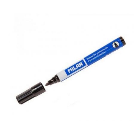 Milan Rotuladores Permanentes Negro Punta Redonda 4 mm (12 Unidades) Milan Rotuladores Permanentes Negro Punta Redonda 4 mm (12 Unidades)